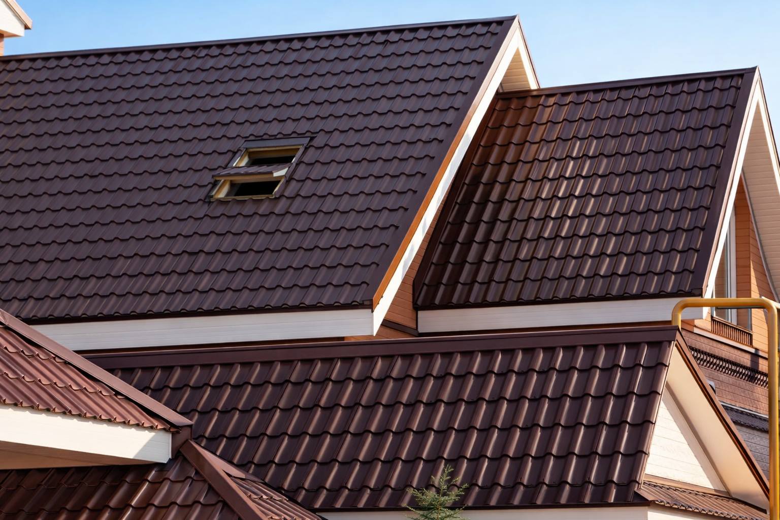 Монтаж металлочерепицы Lamonterra X в Санкт-Петербурге